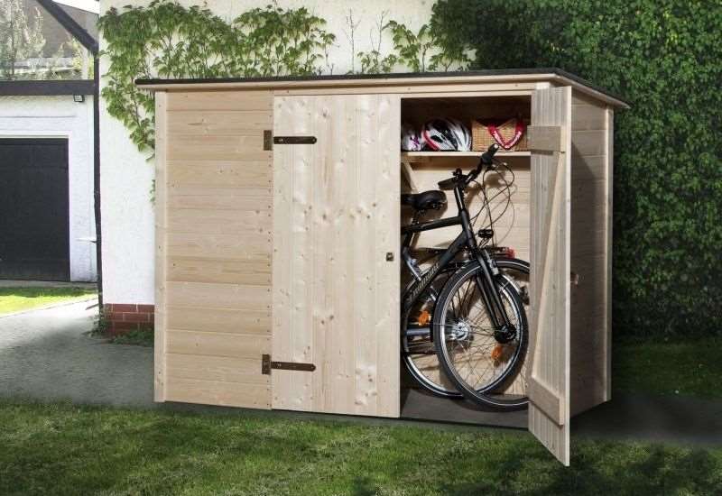 Biciklitároló Weka 2007-es kerti tároló