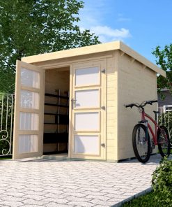 Szerszámtároló faház építés Weka 321