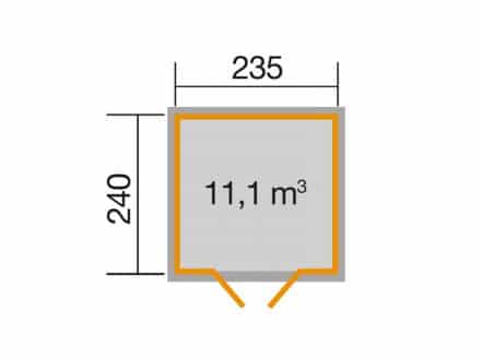 Weka faház alapozási rajza 2019/1