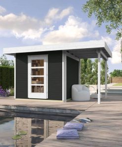 Wekaline faház fatárolóval