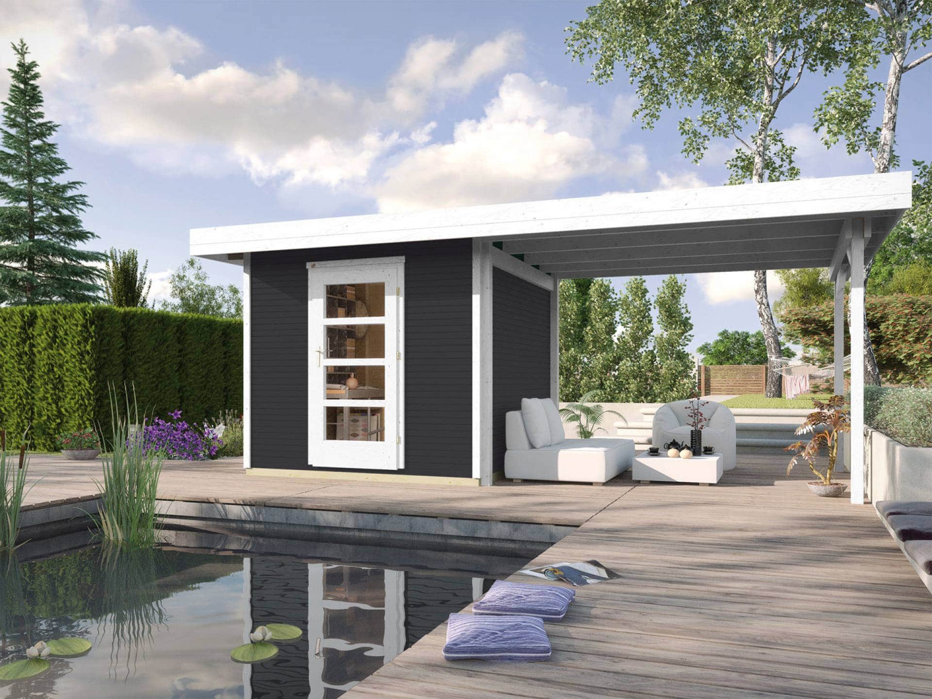 Wekaline faház 172 terasszal