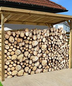 Fatároló építés telített faanyagból