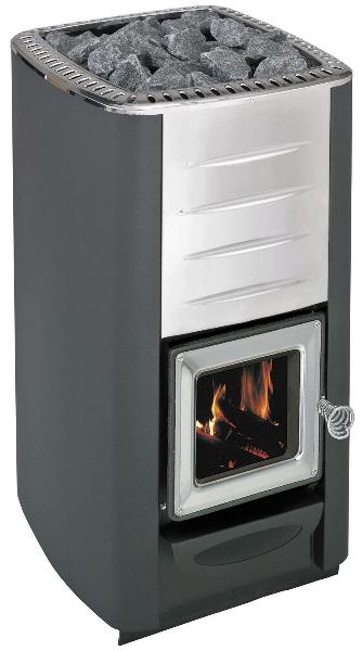 Finn szauna fűtés fatüzelésű szaunakályhával