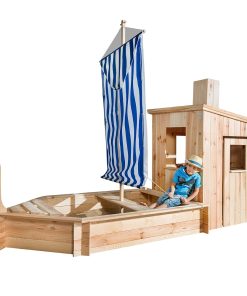 Homokozó hajó Játszótér