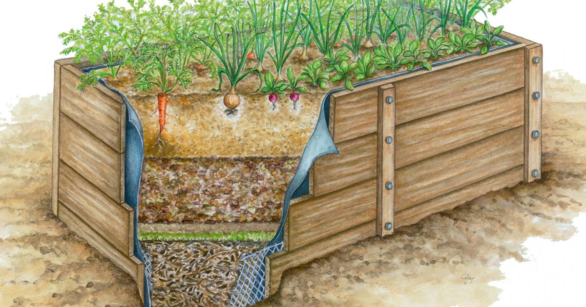 Virágágyás magaságyás fából Wekaline - Image 3