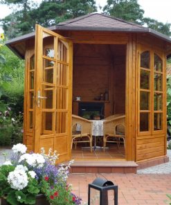 Weka kerti pavilon nyolcszögletű zárt pavilon