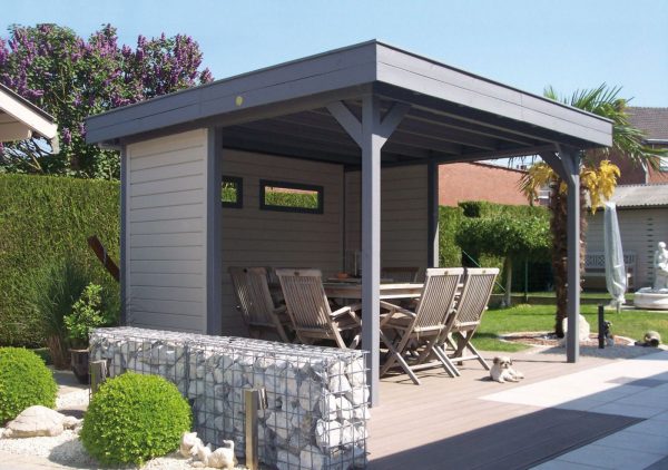 Kerti pavilon oldalfallal Weka szaletli 657 Pavilon oldalfallal Weka szaletli 657