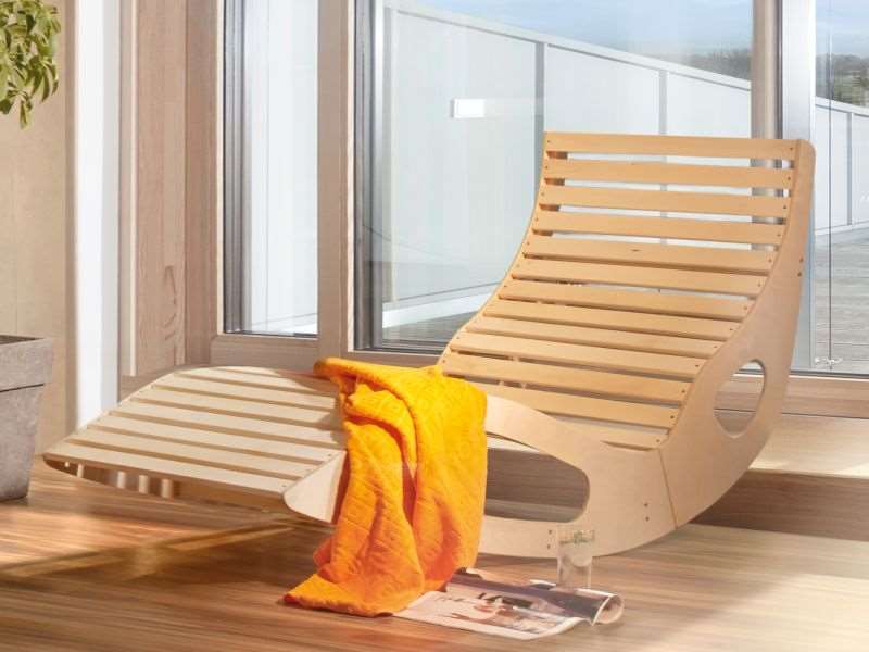 Szauna ágy Weka pihenőágy