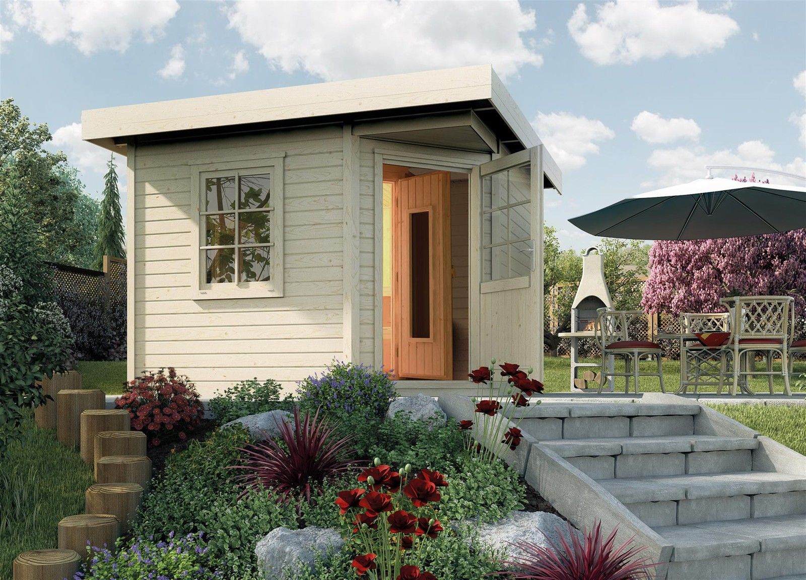 Szaunaház Weka faház 213/1OS - Image 4