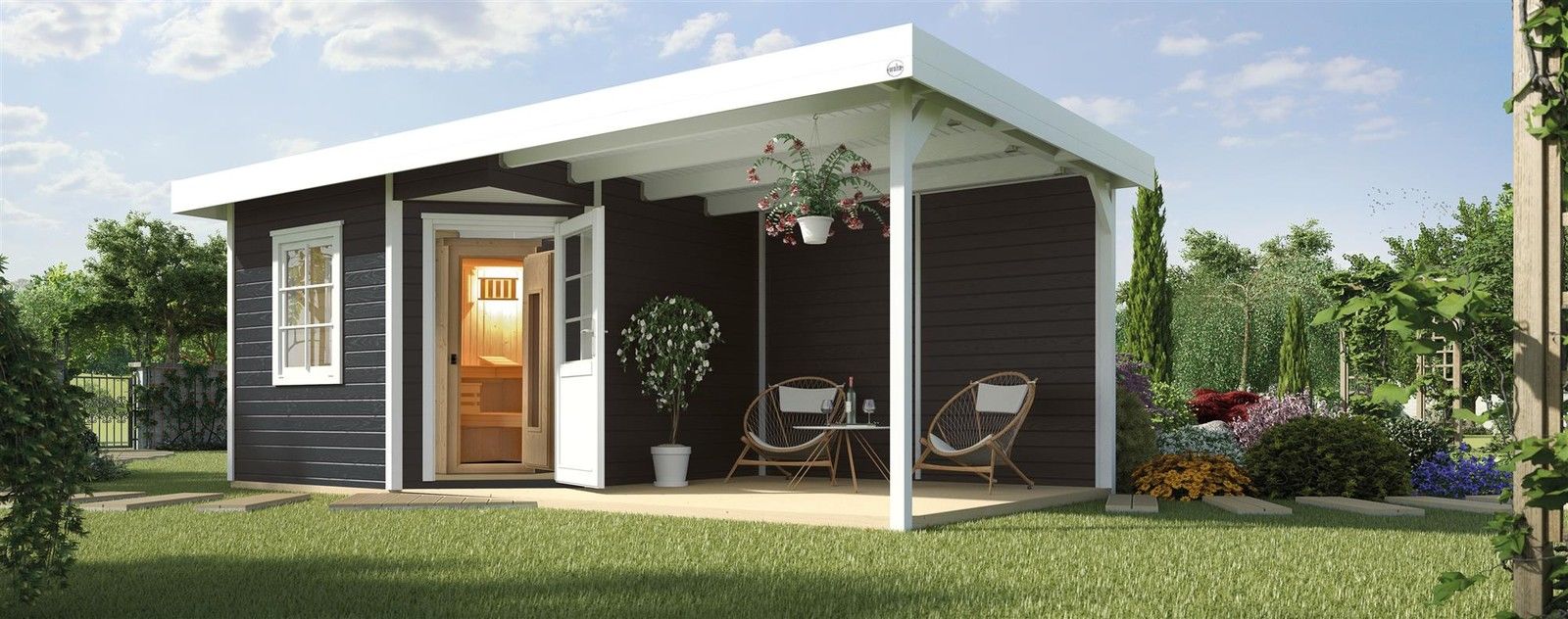 Weka szaunaház építés