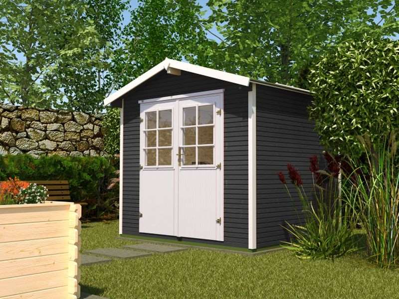 Faház antracitszürke Weka 218