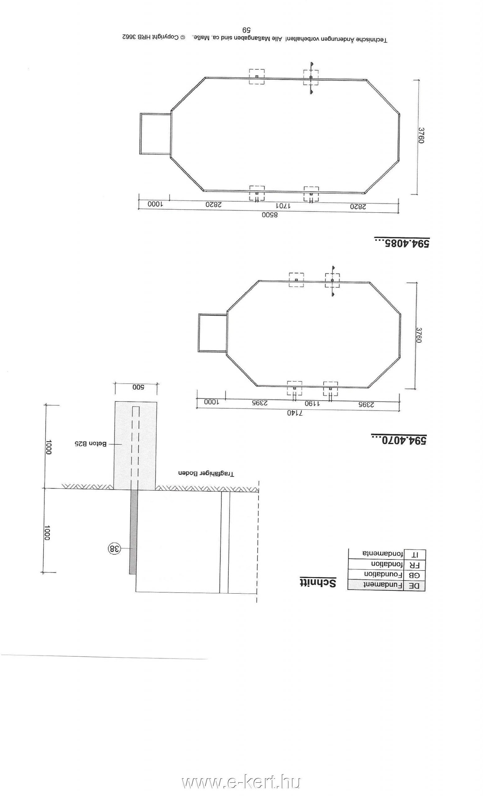 Medence felszín feletti Málta Weka pool - Image 5
