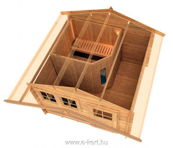 Szaunaházak építése Szaunaház berendezés