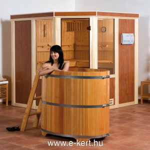 Szauna merülődézsa  vörösfenyőből