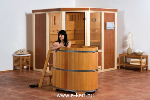 Szauna merülődézsa  vörösfenyőből