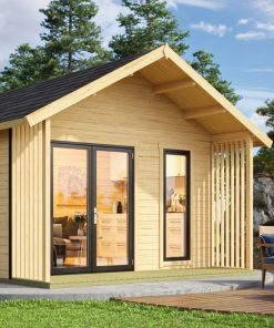 Design faház Weka445 natúr