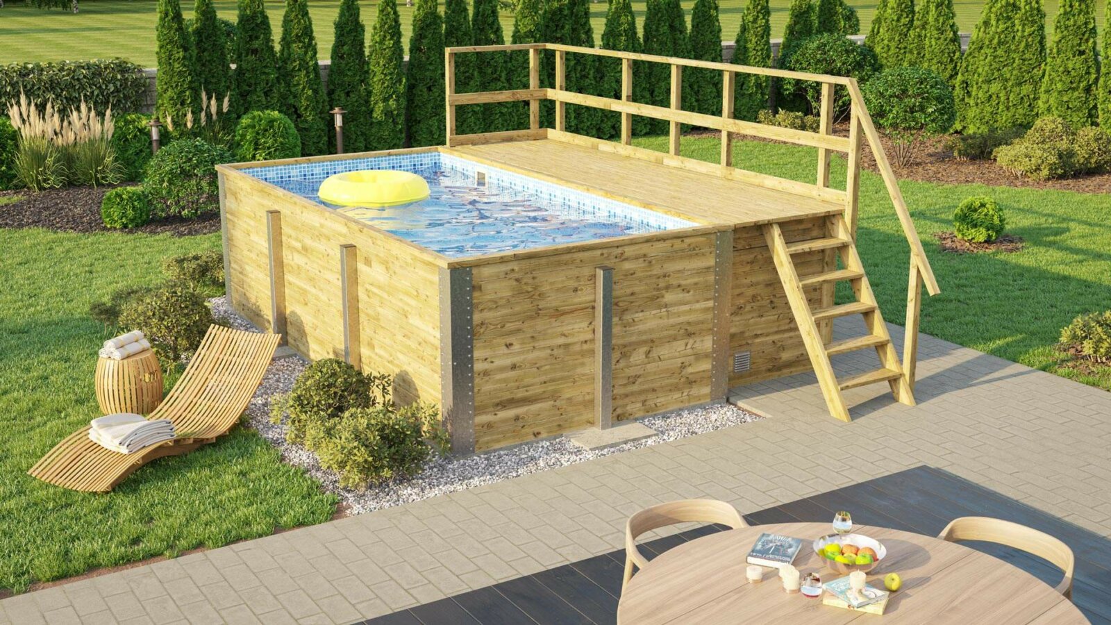 Kültéri kerti medence Weka Naxos Kerti_medence_Weka_pool_Naxos