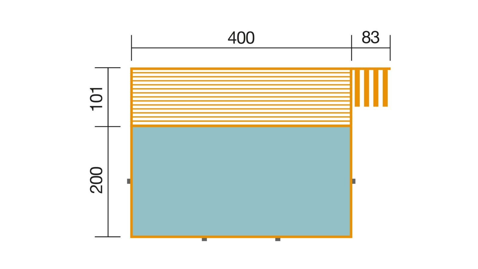 Kert medence alaprajz Weka Naxos pool Kültéri_medence_alaprajz_Weka_Naxos